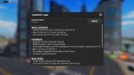 All balance changes made in the new patch in War Tycoon (Image via Roblox)